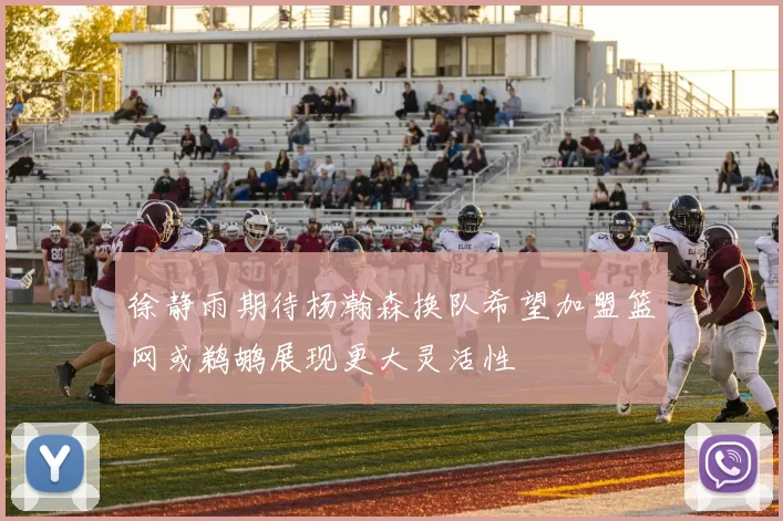 徐静雨期待杨瀚森换队希望加盟篮网或鹈鹕展现更大灵活性
